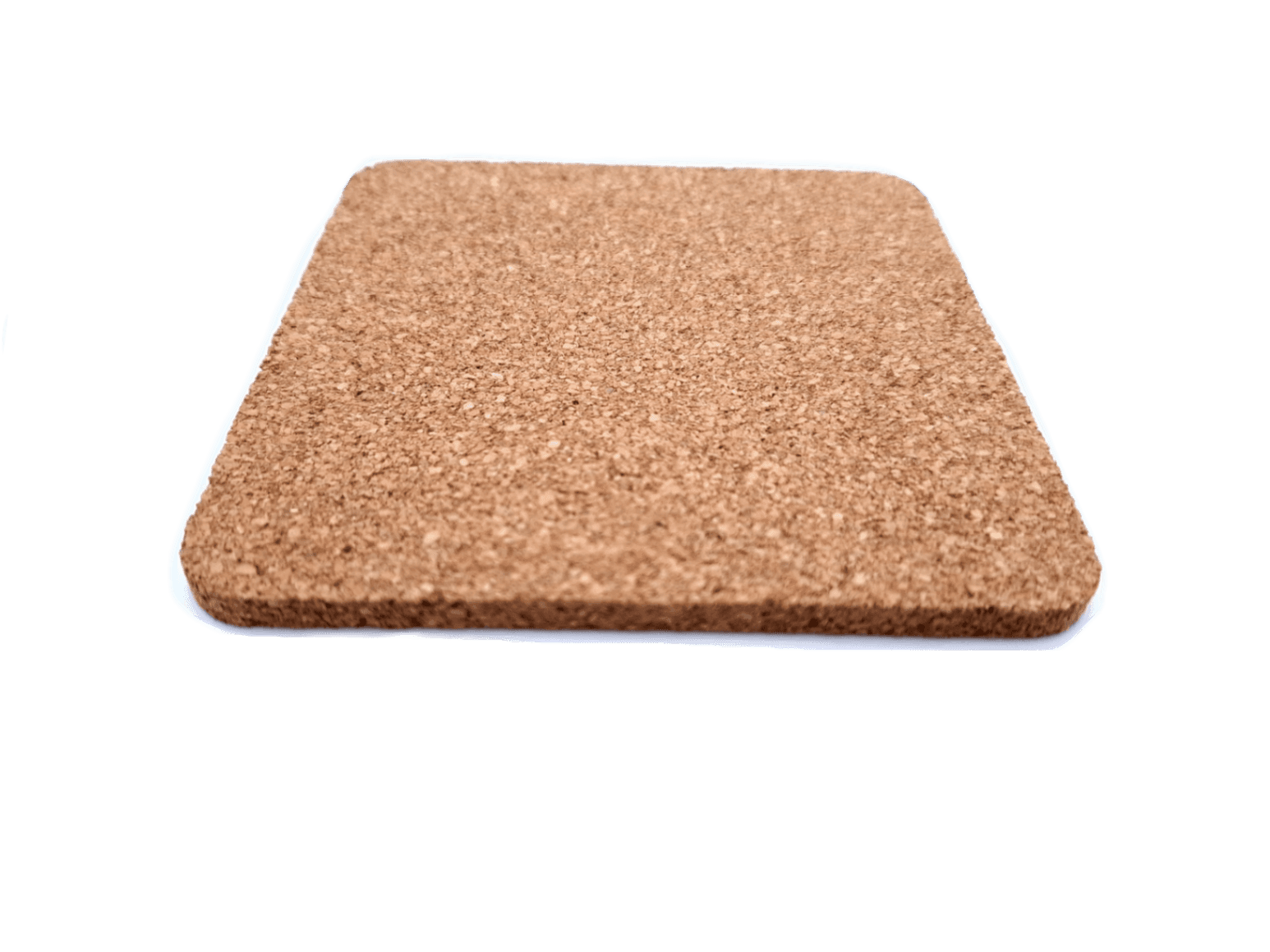 Square cork coaster